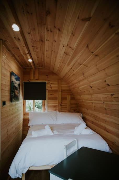 バーマスPine Cosy Winter Cabin - Hot Tub & Log Burnerアパートメント エクステリア 写真